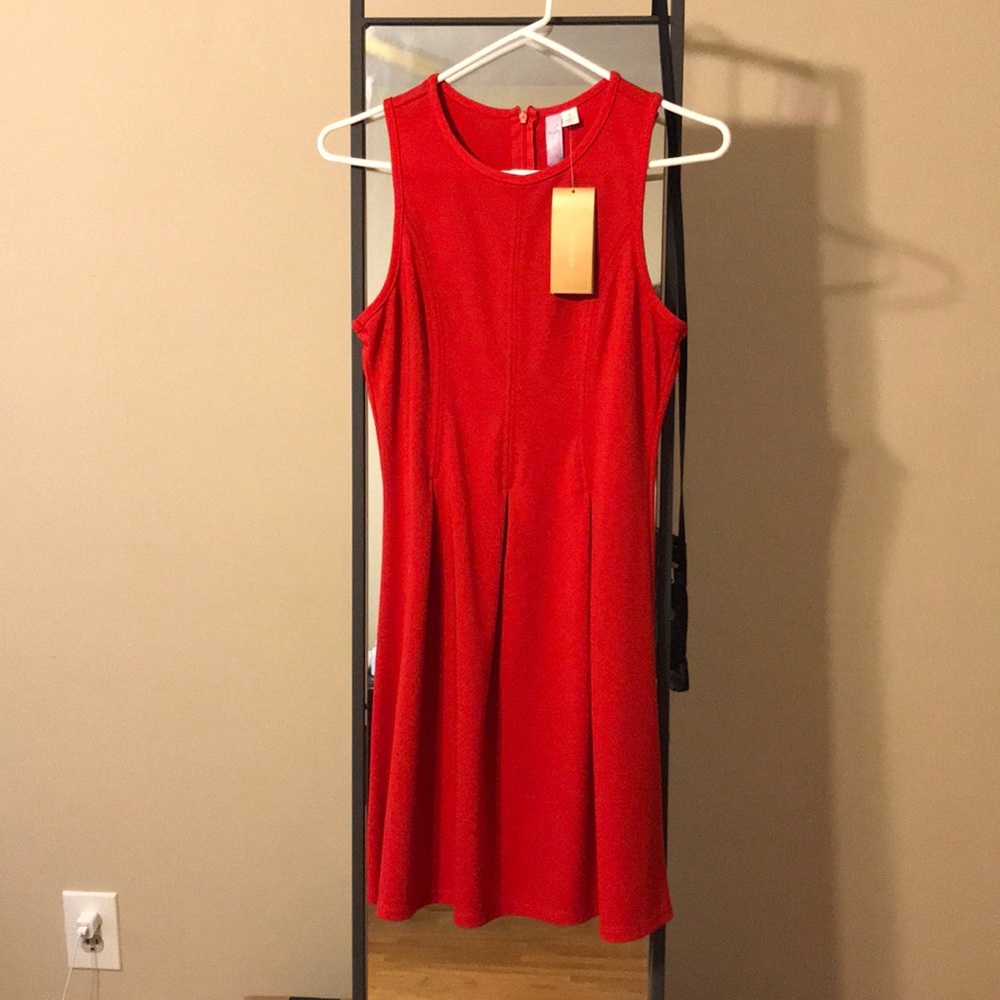 Red dress